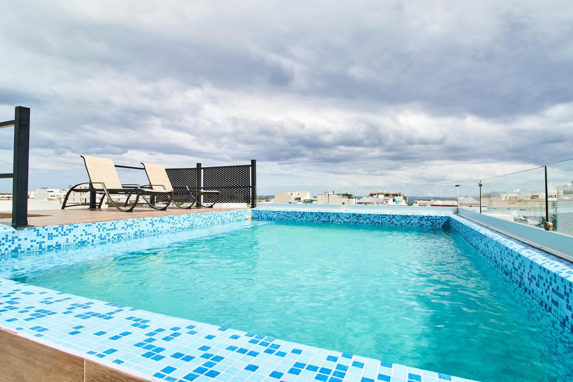Torre 42 Playa Del Carmen By Lockey公寓式酒店 外观 照片