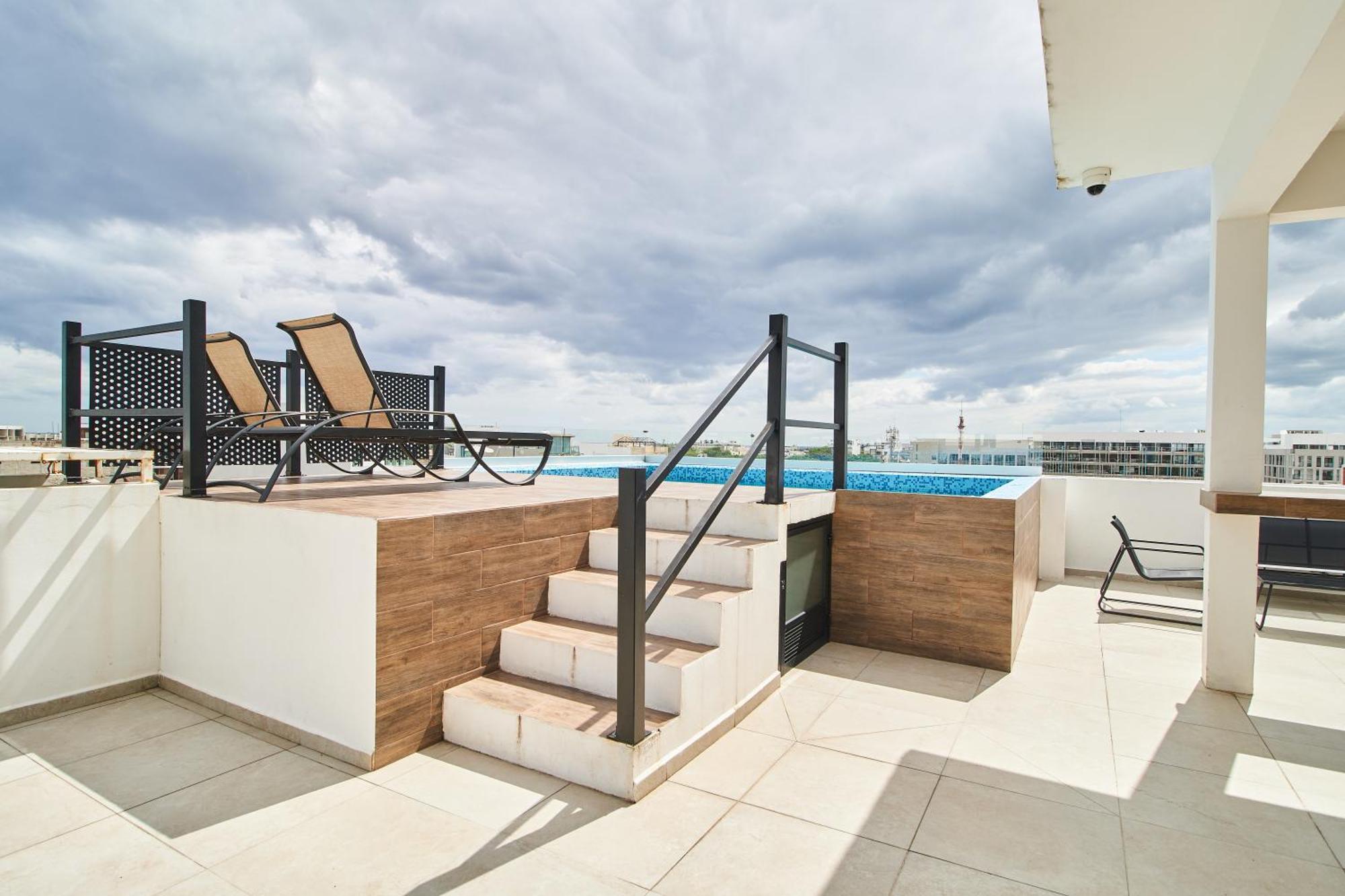 Torre 42 Playa Del Carmen By Lockey公寓式酒店 外观 照片